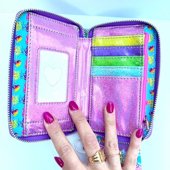 Lisa Frank New Design Holographic Wallet - Picture 3 of 13